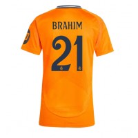 Real Madrid Brahim Diaz #21 Bortedrakt Dame 2024-25 Kortermet